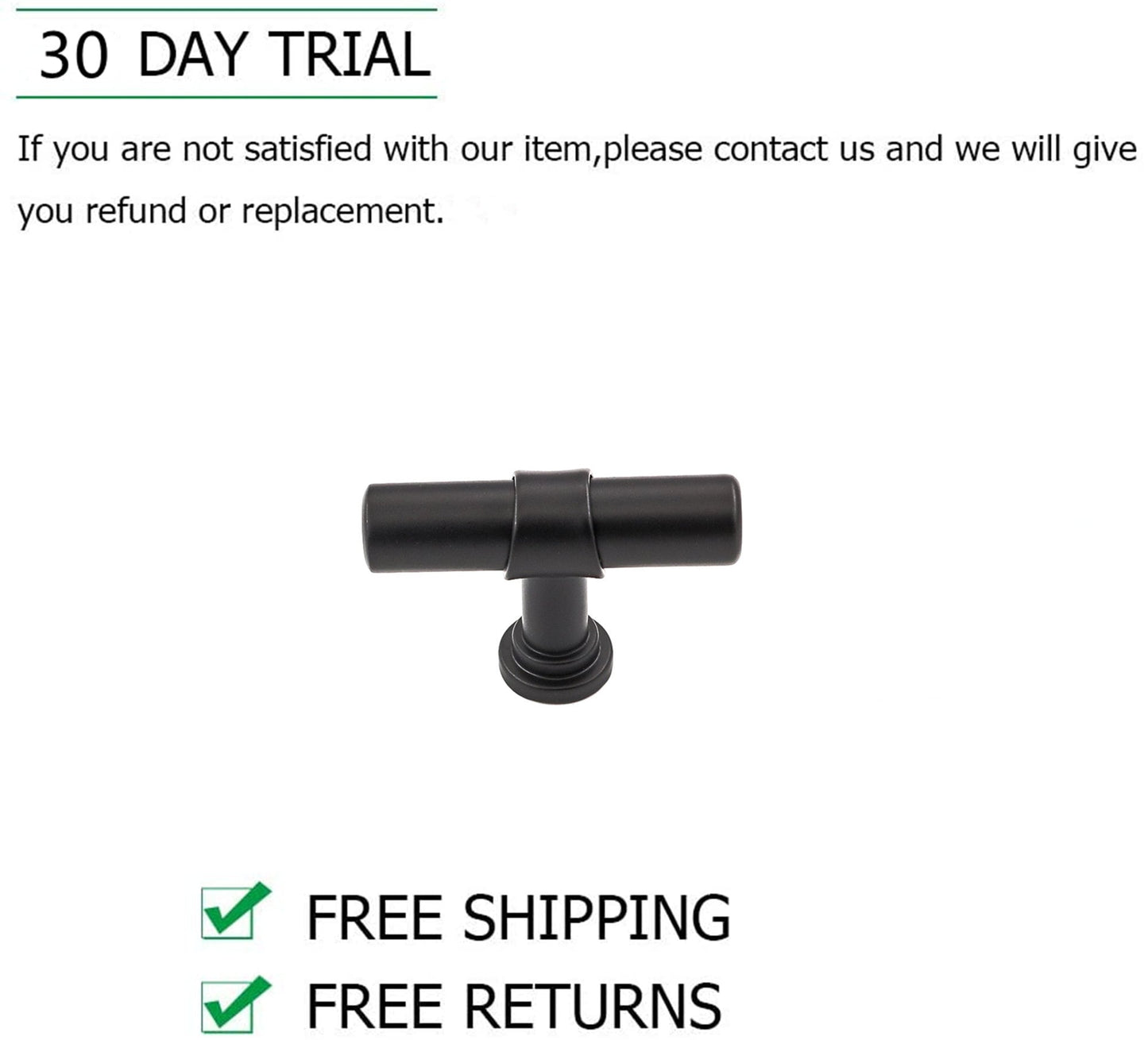 Black Cabinet Knobs，Black Drawer Knobs Black Kitchen Cabinet Knobs，Matte Black Cabinet Knobs，Modern Cabinet Hardware for Kitchen and Bedroom