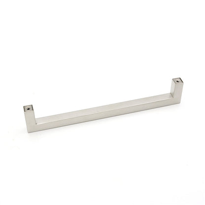 Brushed Nickel Drawer Pulls 5 inch(128mm) Hole Center，Modern Cabinet Hardware Bar Pulls for Drawer Cabinets Cupboard