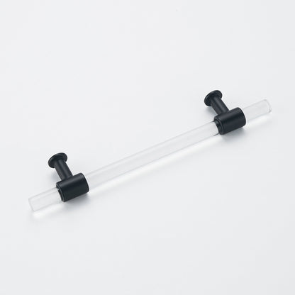 Black Cabinet Pulls Arcylic Drawer Pulls - New Acrylic Pulls - Hole Centers(Knob,2.5",3",3.5",3.75",4",5",6.25",7.5")