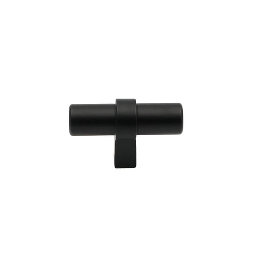 Black Modern Cupboard Handles Stainless Steel Pulls - Round Shape Series - Hole Centers(Single Hole, 3",3.5,3.75,4",5",6.25",7.5",8.8",10")