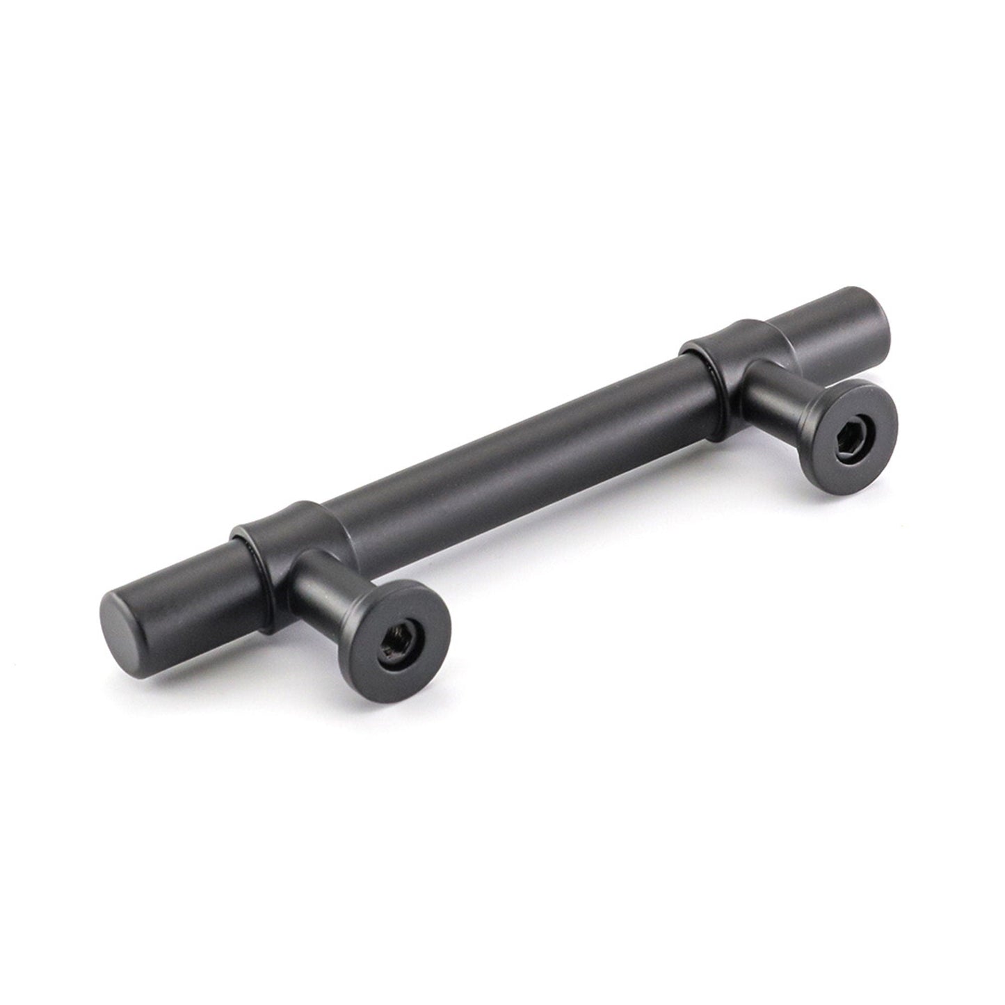 3in Kitchen Cabinet Handles Black Drawer Pulls - Matte Black T Bar Handle Pull - 3" (76mm) Hole Centers, 5" Overall Length