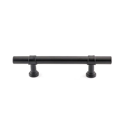 3.5 Inch Kitchen Cabinet Handles Drawer Pulls - Matte Black T Bar Handle Pull - 3.5" (90mm) Hole Centers, 5-9/10" Overall Length