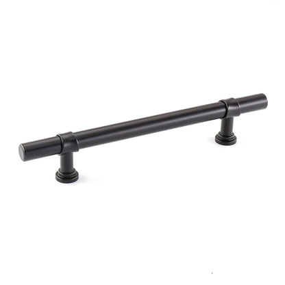 5in Black Drawer Pulls Kitchen Cabinet Handles - Matte Black T Bar Handle Pull - 5" (128mm) Hole Centers, 7.5" Overall Length