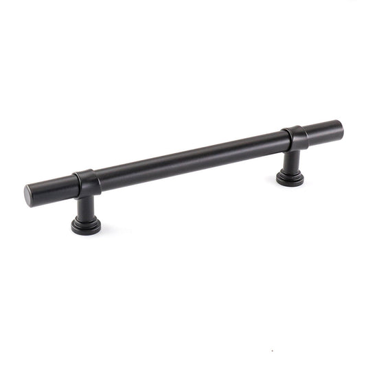 5in Black Drawer Pulls Kitchen Cabinet Handles - Matte Black T Bar Handle Pull - 5" (128mm) Hole Centers, 7.5" Overall Length