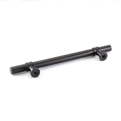 5in Black Drawer Pulls Kitchen Cabinet Handles - Matte Black T Bar Handle Pull - 5" (128mm) Hole Centers, 7.5" Overall Length