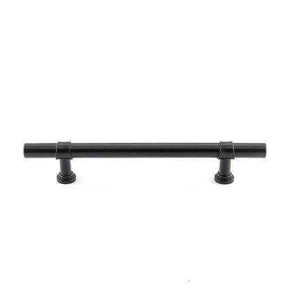 5in Black Drawer Pulls Kitchen Cabinet Handles - Matte Black T Bar Handle Pull - 5" (128mm) Hole Centers, 7.5" Overall Length