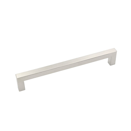 Brushed Nickel Cabinet Pulls，Modern Kitchen Square Cabinet Handles，Stainless Steel Drawer Pulls，Satin Nickel Cabinet Pulls