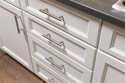 2-1/2 Inch Cabinet Handles Brushed Nickel Cabinet Pulls(64mm, Hole Centers)