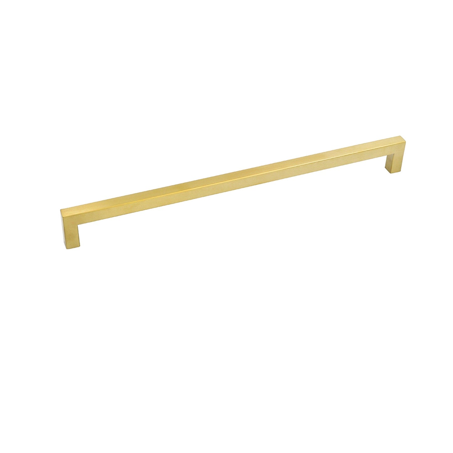 18 Inch(Center To Center) Modern Cabinet Handles (458mm，Brushed Brass)
