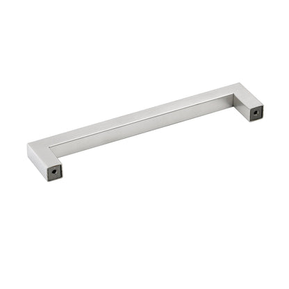 Brushed Nickel Drawer Pulls 6-1/4 inch(160mm) Hole Center，Modern Cabinet Hardware Bar Pulls for Drawer Cabinets Cupboard