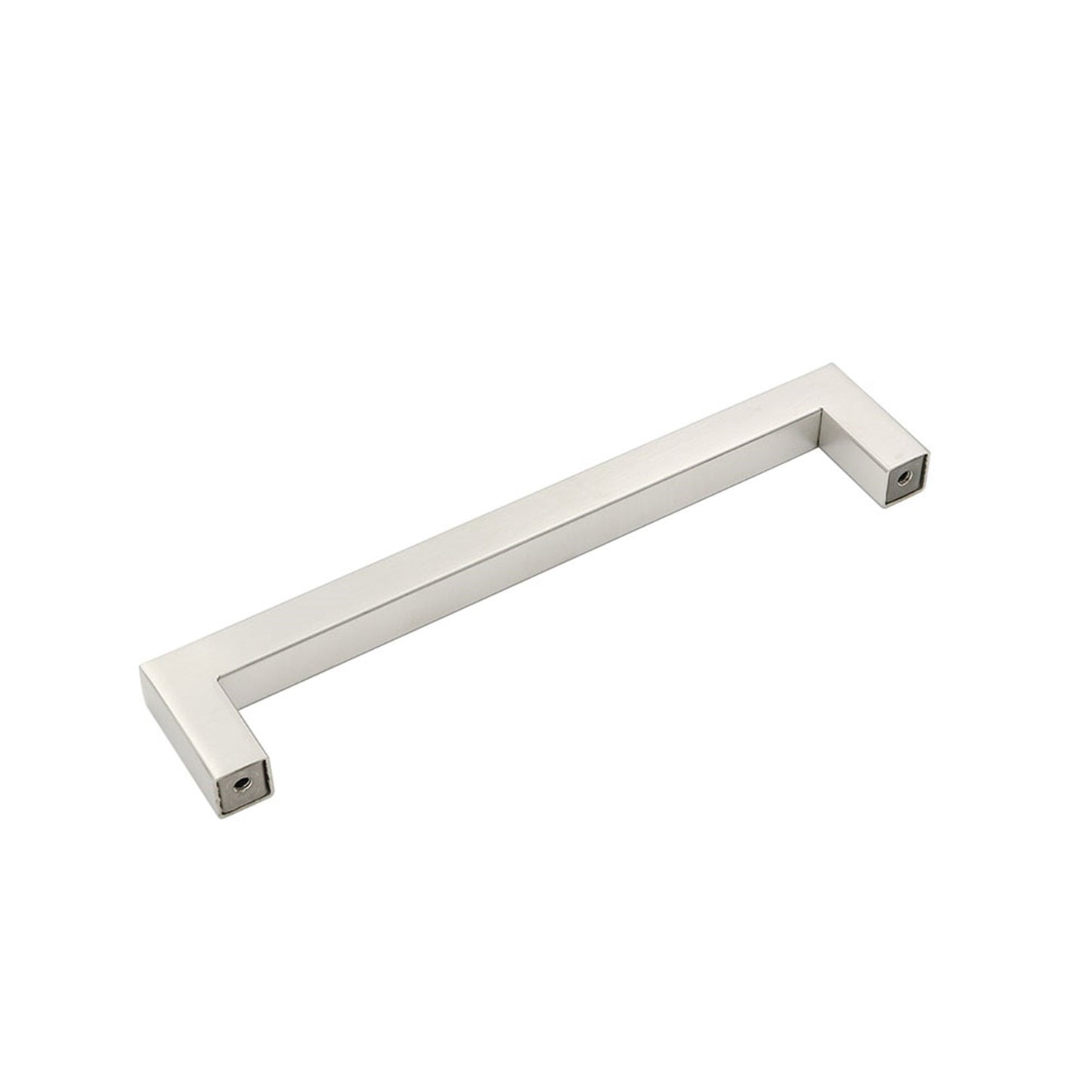 Brushed Nickel Drawer Pulls 6-1/4 inch(160mm) Hole Center，Modern Cabinet Hardware Bar Pulls for Drawer Cabinets Cupboard