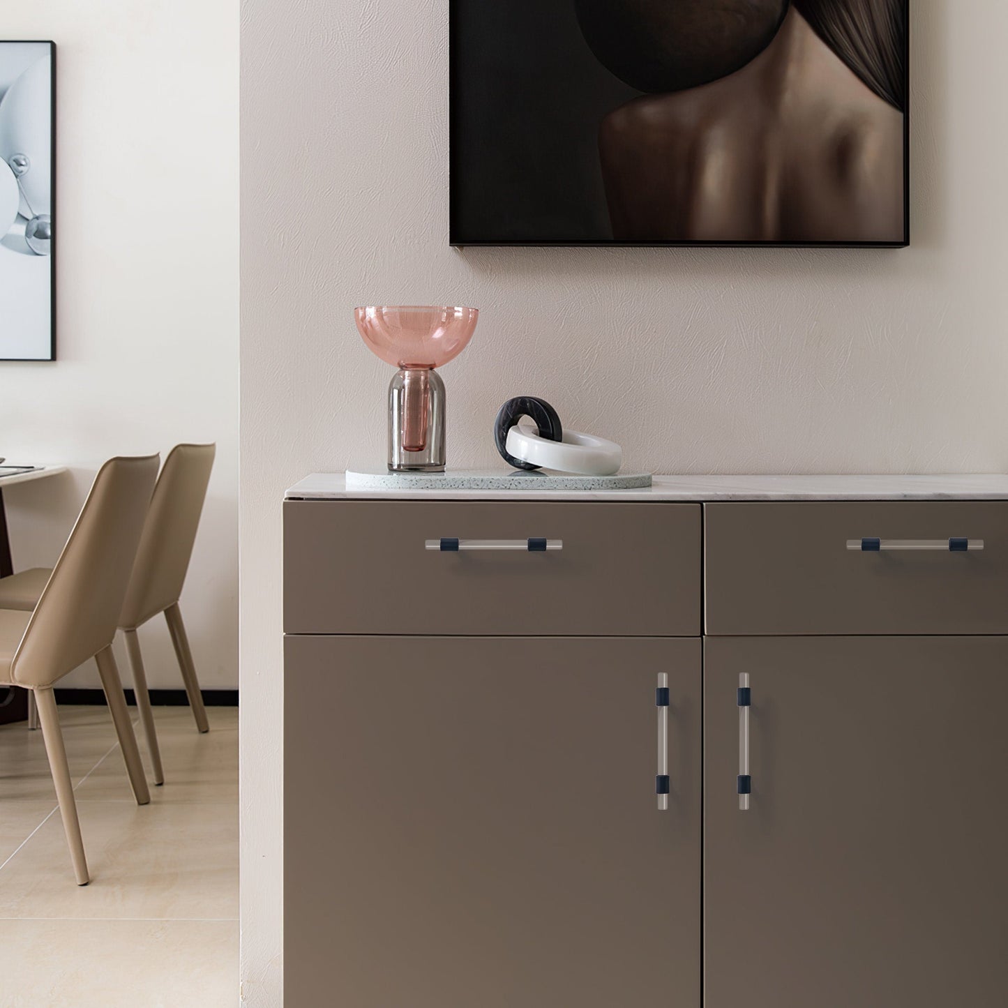 Black Cabinet Pulls Arcylic Drawer Pulls - New Acrylic Pulls - Hole Centers(Knob,2.5",3",3.5",3.75",4",5",6.25",7.5")