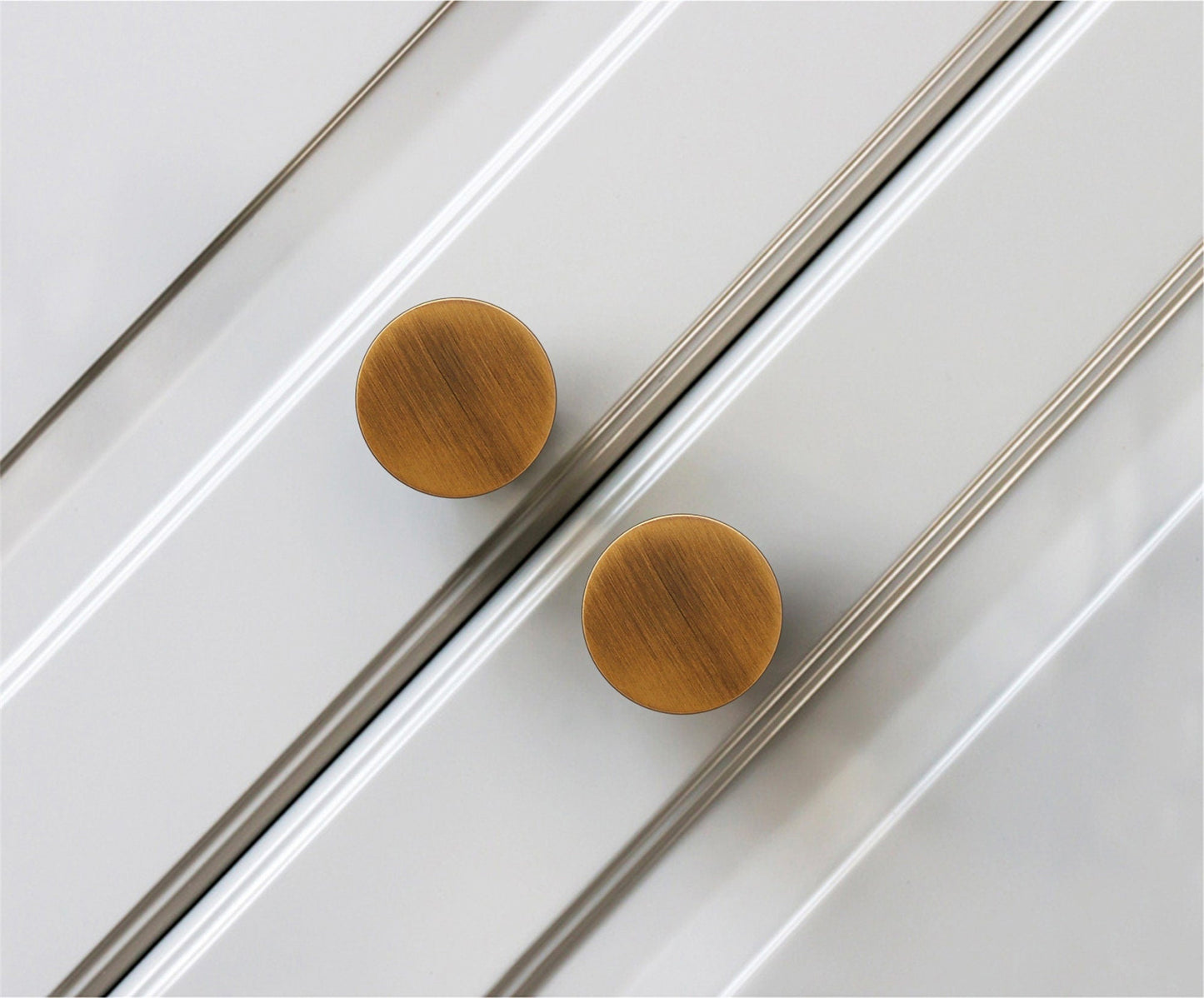 Children Room Knobs - Color Macaron Pattern - 1.38 Inch Round Drawer Pulls - Single Hole Knobs for Kitchen Bathroom Kids Room Girls Room