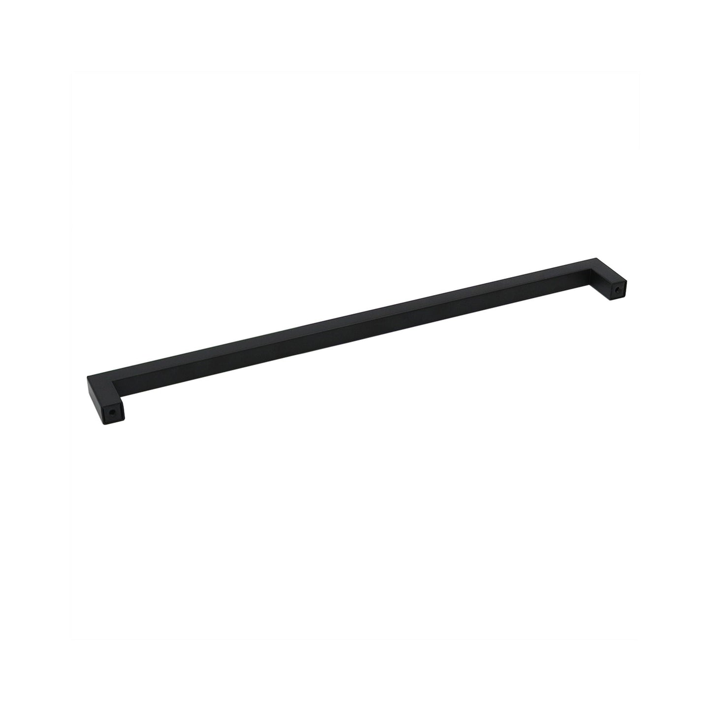 18 inch(Center To Center) Modern Square Cabinet Pulls(458mm，Matte Black)