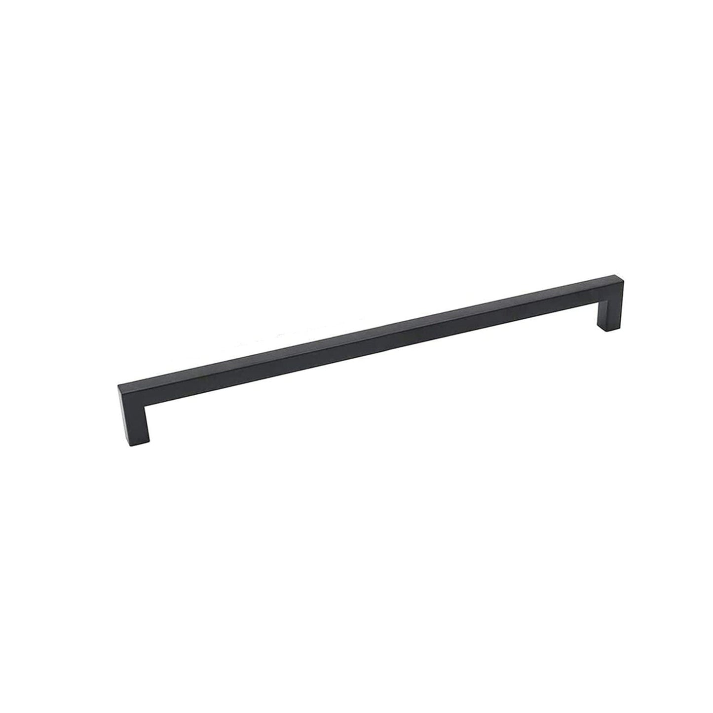 18 inch(Center To Center) Modern Square Cabinet Pulls(458mm，Matte Black)