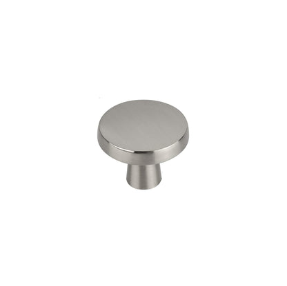 1-1/4 inch Brushed Nickel Kitchen Cabinet Knobs，Solid Dresser Knobs Drawer Knobs For Cupboard Drawer Pulls