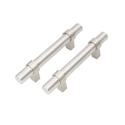 3"(76mm) Hole Center Cabinet Handles Pulls for Kitchen Stainless Steel Brushed Nickel Drawer Pulls ( 5" Length ）