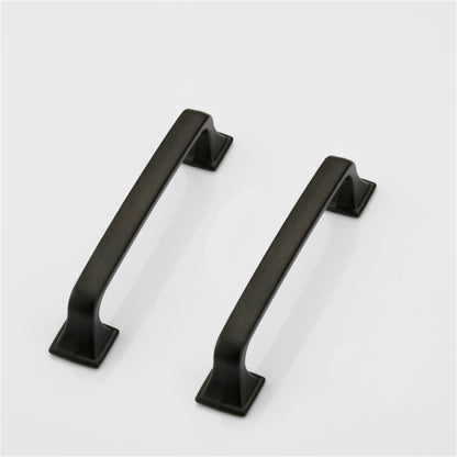 3.75 Inch Matte Black Cabinet Handles for Bathroom, Wardrobe, Bedroom