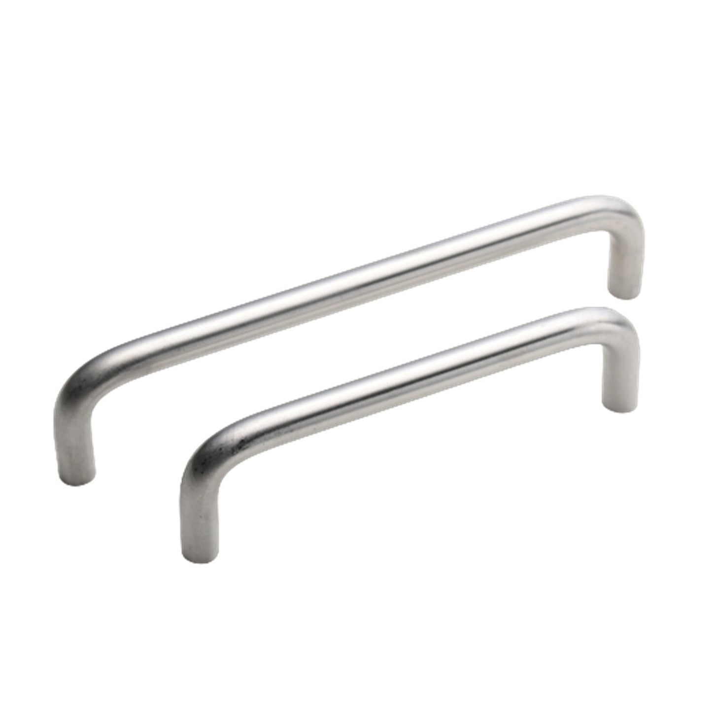 Modern Brushed Nickel Drawer Pulls Kitchen Cabinet Handles - Arch Cabinet Pulls Series - Hole Centers(3.75"/96mm , 5"/128mm, 6.25"/160mm)