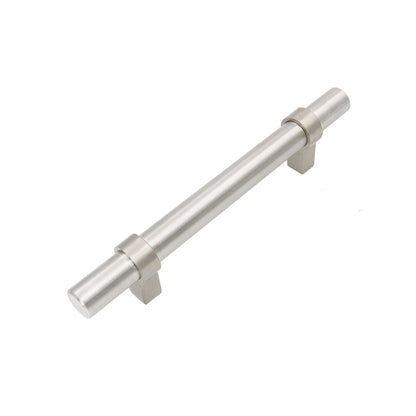 3-3/4"(96mm) Hole Center Cabinet Handles Pulls for Kitchen Stainless Steel Brushed Nickel Drawer Pulls ( 6" Length ）