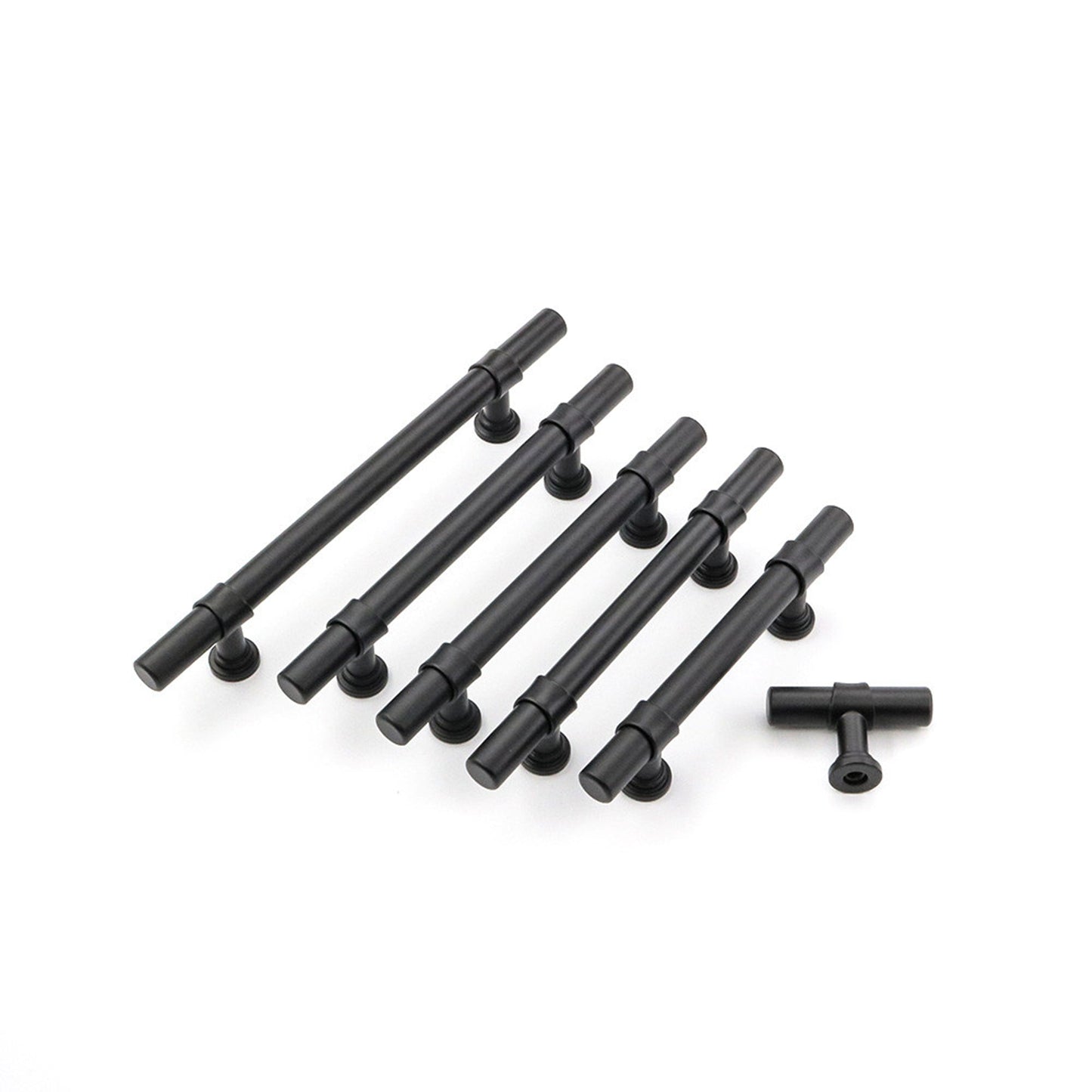 Black Cabinet Knobs，Black Drawer Knobs Black Kitchen Cabinet Knobs，Matte Black Cabinet Knobs，Modern Cabinet Hardware for Kitchen and Bedroom