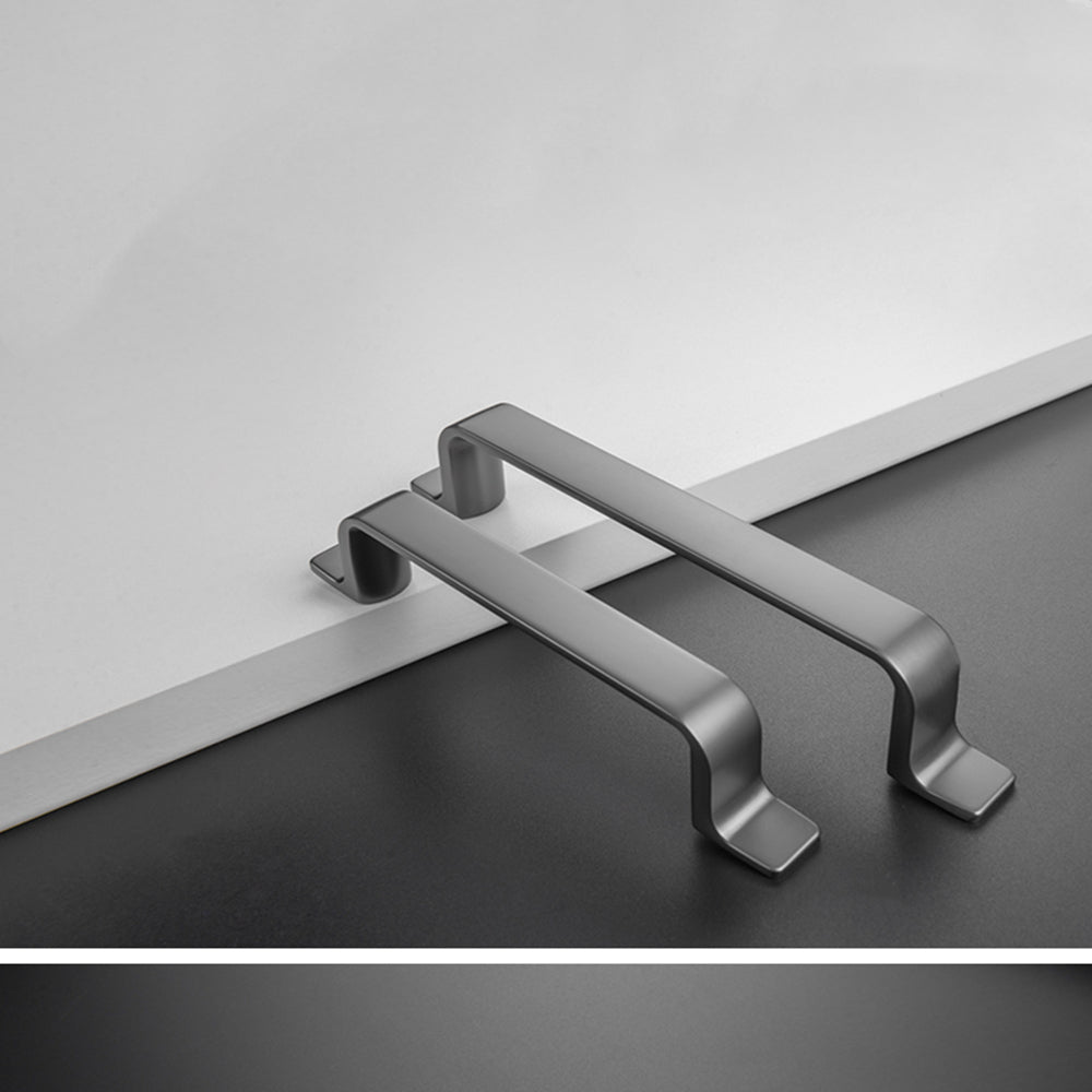 10 Pack 3.75 Inch(96mm) Hole Center Cabinet Handles，Zinc Alloy Kitchen Drawer Pulls for Kitchen Bathroom (Space Grey)